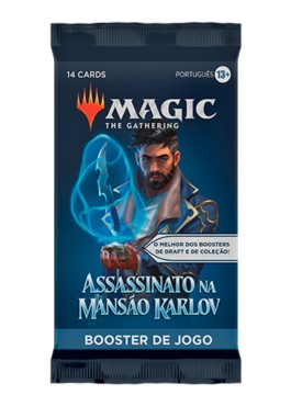 Booster Avulso - Booster Avulso - Assassinato na Mansão Karlov - Booster de Jogo